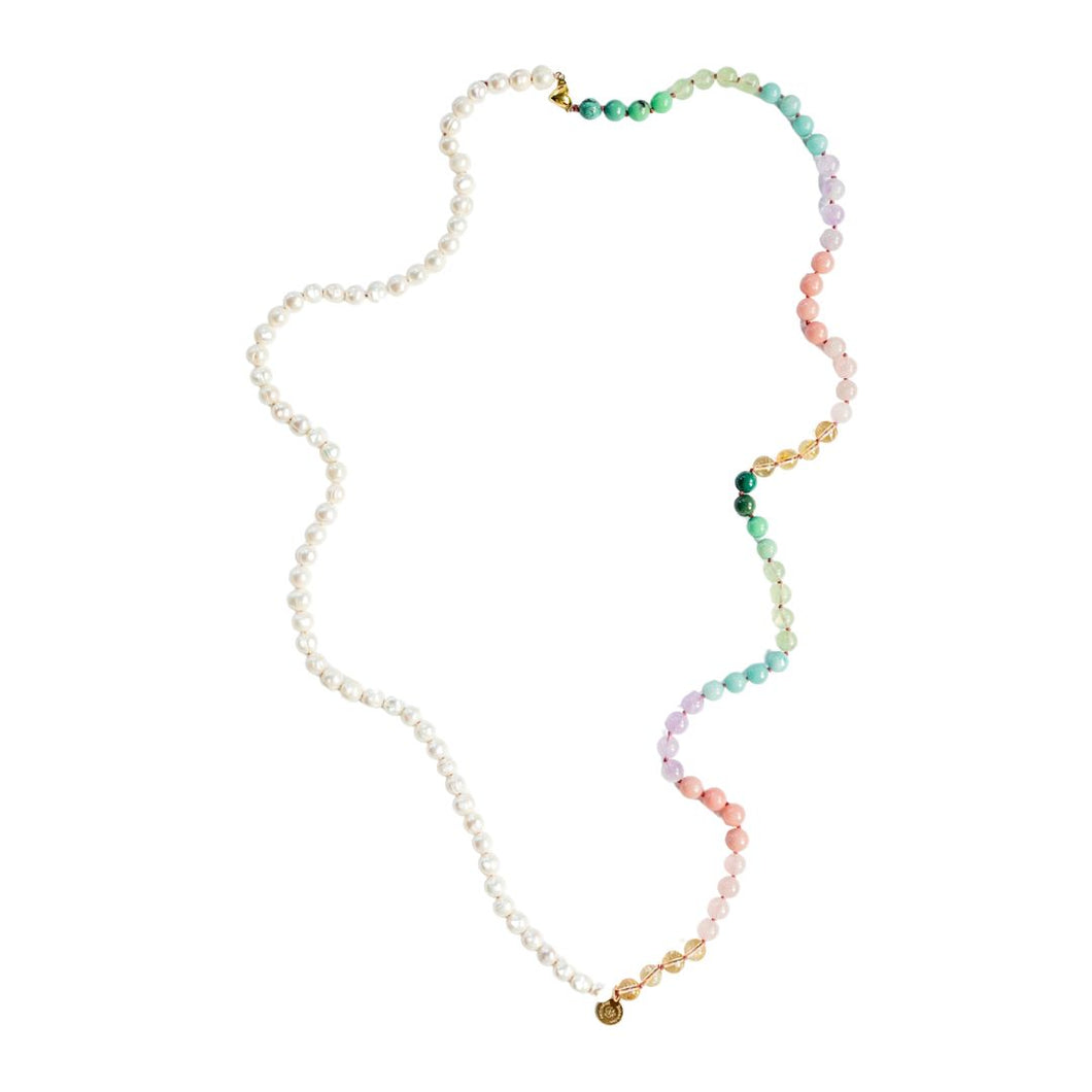 Long Pearl Collier Necklace | Soul Candy - Bohemian Royalties