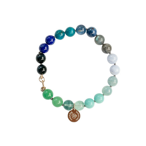 Gemstone Bracelet | Collier Ocean Breeze - Bohemian Royalties