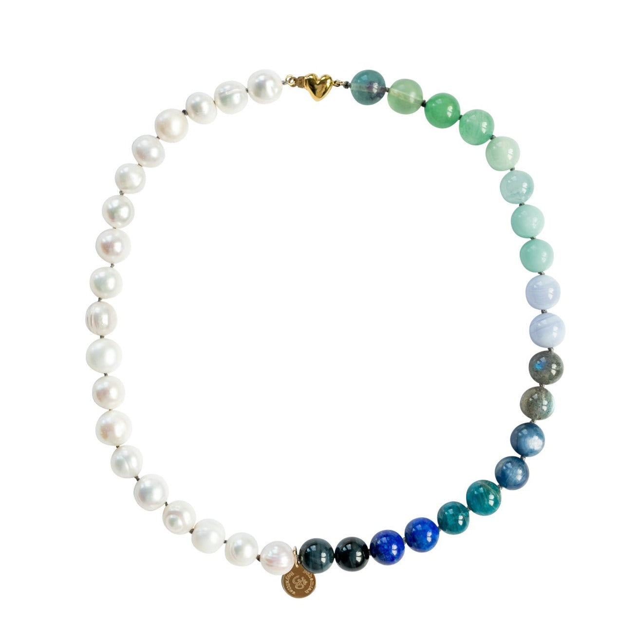 Beaded Pearl Necklace Kit: Locked Heart – Make This Universe
